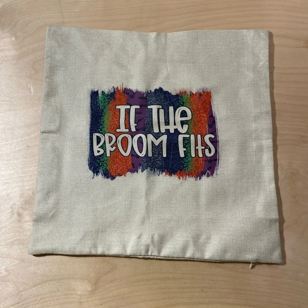 Halloween Pillow Cover 17” x 17” (MK)